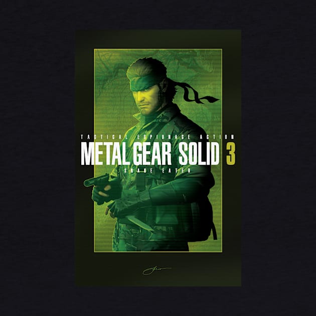 Metal Gear Solid 3 "Naked Snake" Poster by Jamieferrato19